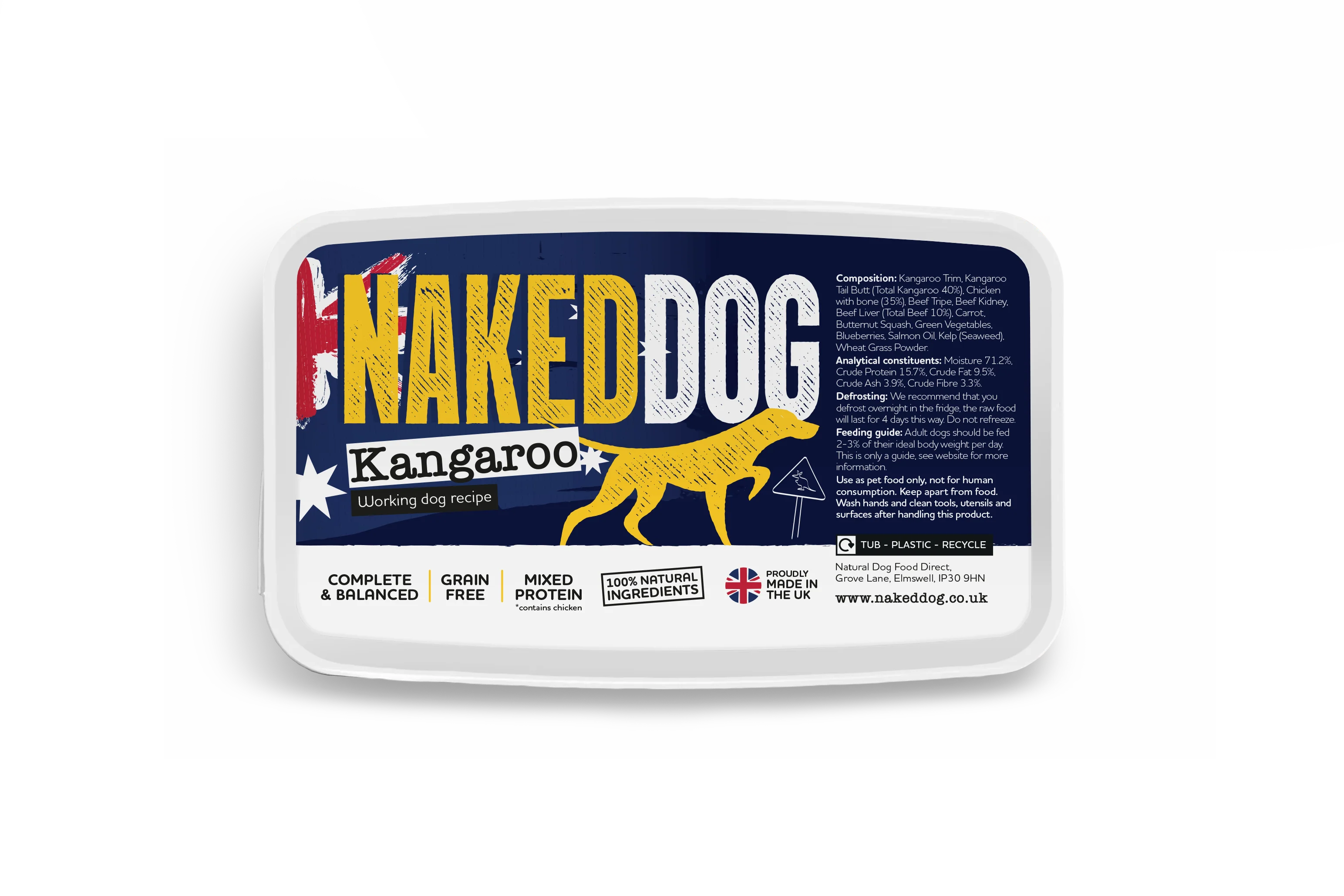 NAKEDDOG Original Kangaroo 500g - Image 3