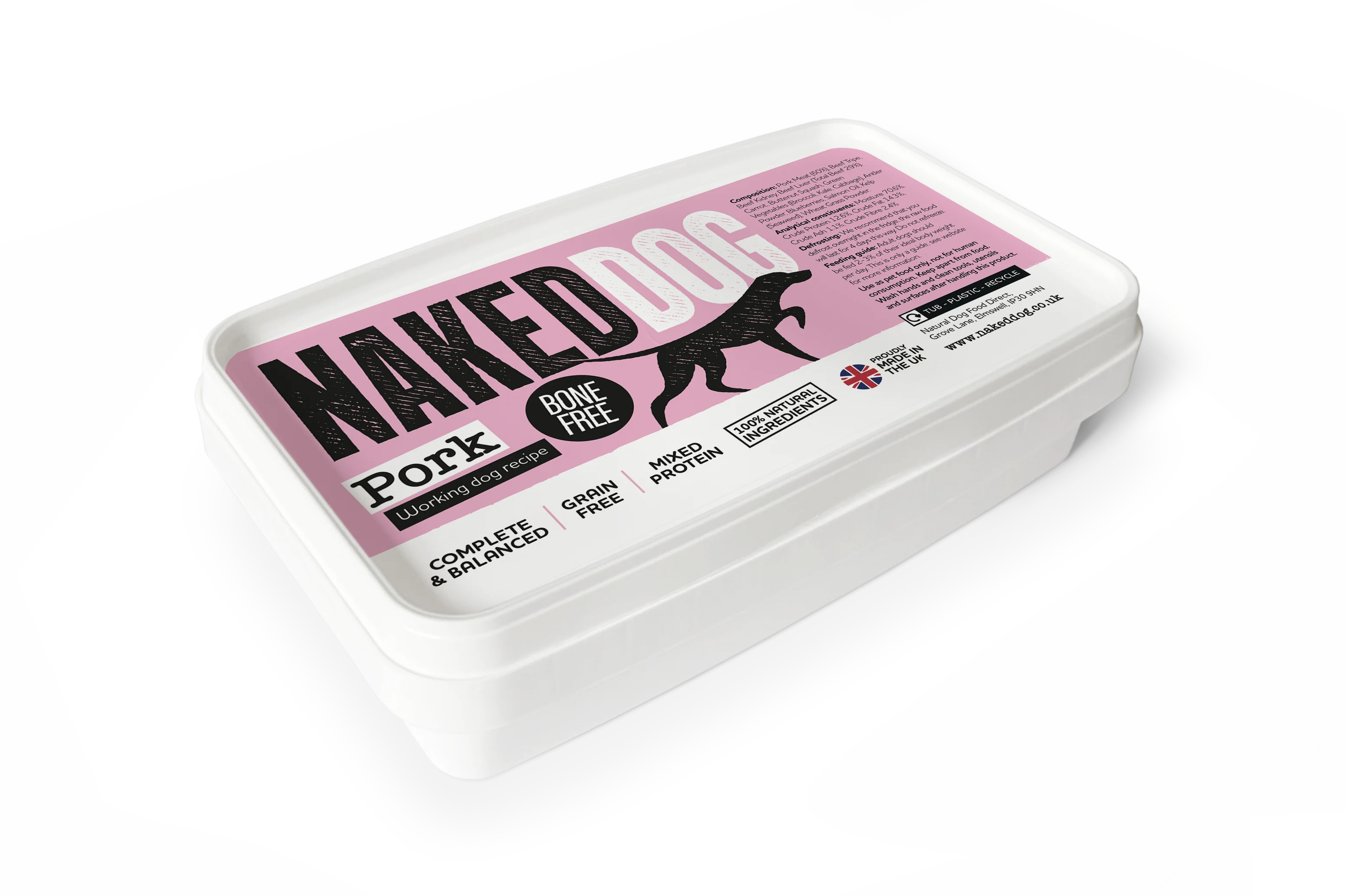 NAKEDDOG Original Pork 500g (Bone Free) - Image 2