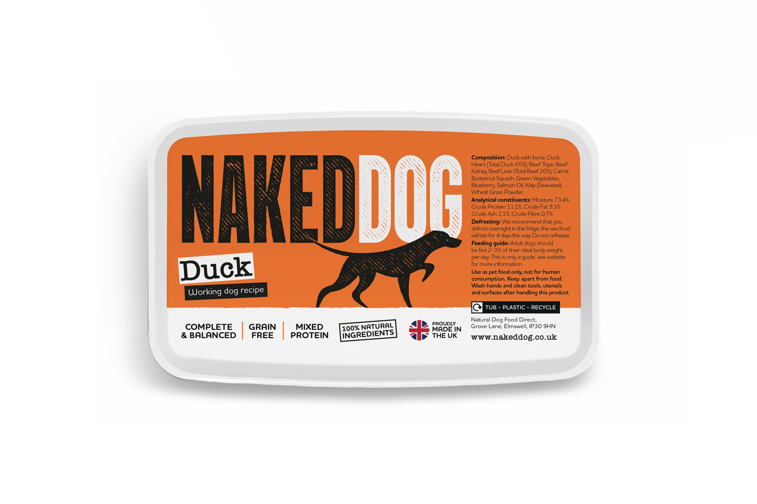 NAKEDDOG Original Duck 500g - Image 3